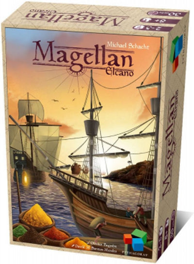 Geronimo Games Geek Attitude Games – Magellan Elcano – Strategiespiel – 2–5 Spieler – geeignet ab 7 Jahren