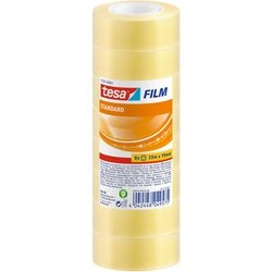 Klebeband Standard Tesa transparent 19mmx33m 8Rollen