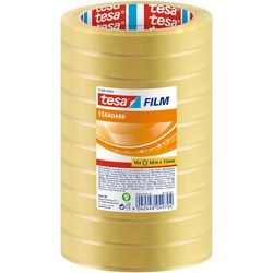 Tesa Klebeband 66x15, Packung mit 10 Rollen