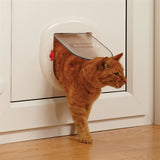 PetSafe Cat Flap Big Cat Small Dog 4 Positionen weiß - afbeelding 2