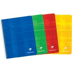Spiralschrift Clairefontaine 885 Karton 90 g m2 16,5 x 21 cm liniert 180 Seiten