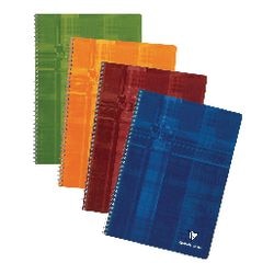 Spiralschrift Clairfontaine 8145 Karton 90 g m2 21 x 29,7 cm liniert 100 Seiten 50 Blatt