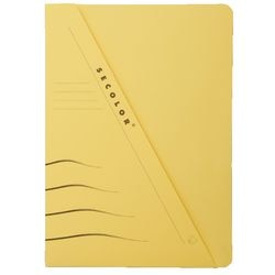 Einlegemappe Secolor Djois 3153106 A4 220x310mm gelb