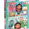 Clementoni Puzzle Gabbys Poppenhuis, 2x60st.