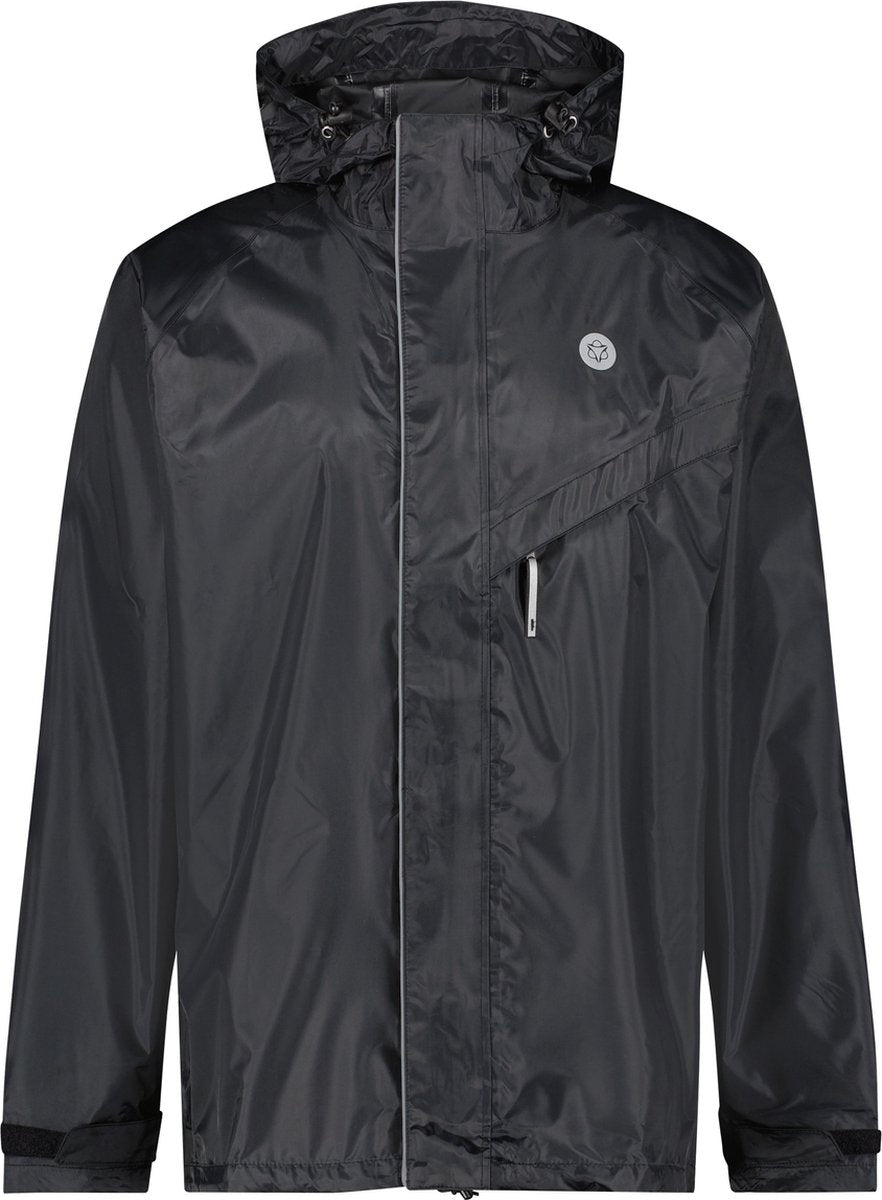 Agu Passat Regenmantel Essential Schwarz