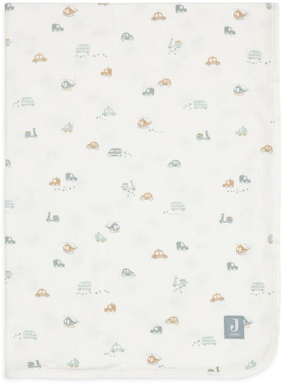 Jollein Krippendecke Jersey 75x100cm – Krippendecke Baby – für unterwegs