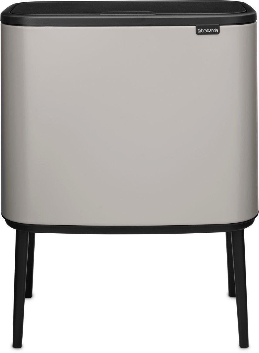 Brabantia Bo Touch Bin Abfallbehälter – 36 Liter – 1 Fach – weiches Grau