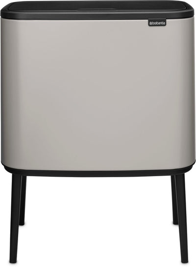 Brabantia Bo Touch Bin Abfallbehälter – 36 Liter – 1 Fach – weiches Grau