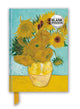 Flammenbaum Vincent Van Gogh – Sonnenblumen foliertes leeres Tagebuch