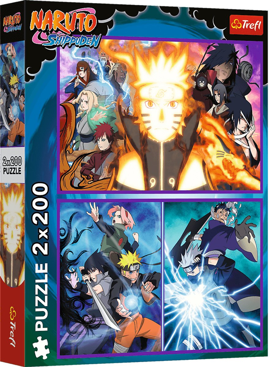 Trefl Puzzle Naruto Shippuden Ninja Hidden Leaf Village – 200 Teile.