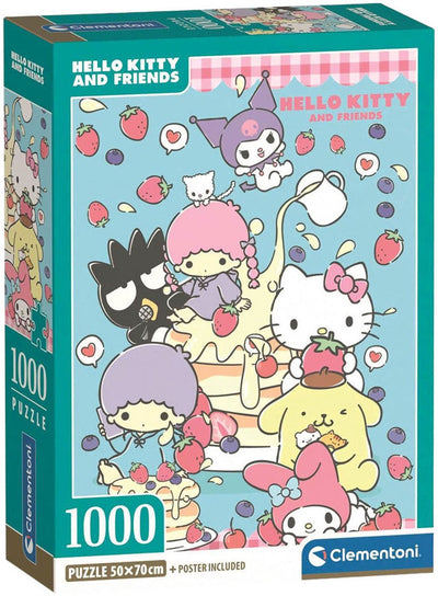 Clementoni – 37117 – Puzzle – 1000 Teile – Hallo Kitty