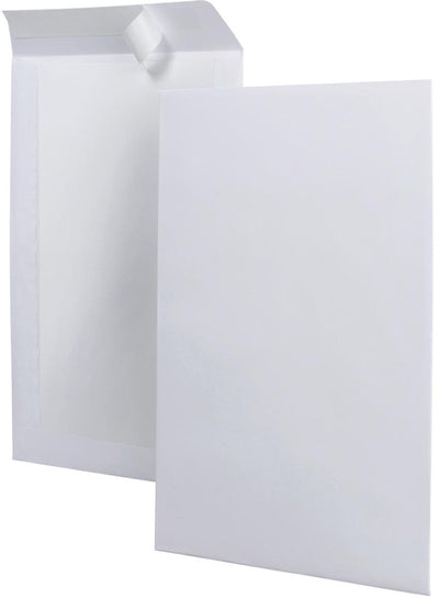 Q-Connect-Board-Rückumschläge 229 x 324 mm, Karton mit 100 Stück