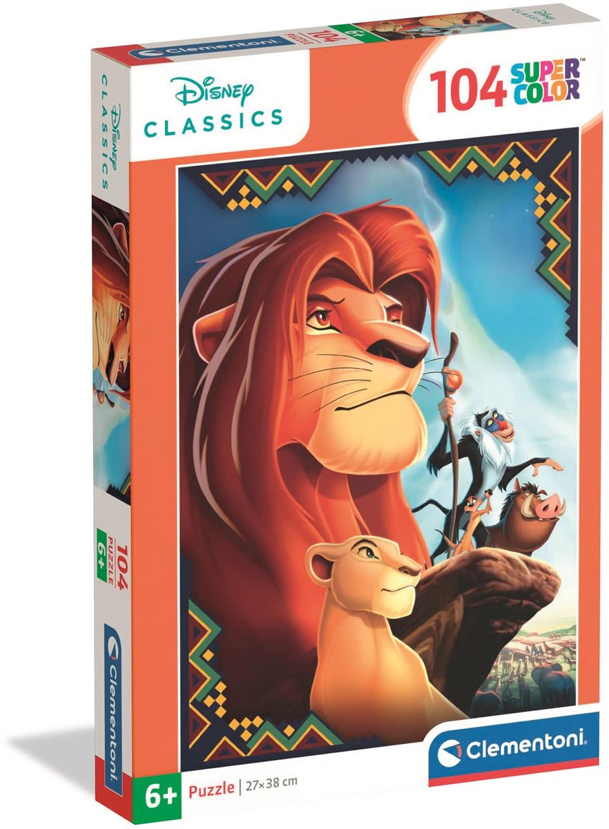 Clementoni Jigsaw Puzzle Disney Lion King, 104st.