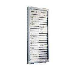 Anwesenheitstafel 30 Personen Legamaster 12x2cm 26x77cm
