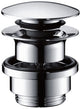 Hansgrohe Push-Open-Ablaufgarnitur für Waschtisch- und Bidetmischer – Chrom