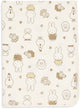Jollein Babydecke für Kinderbett – 75 x 100 cm – Jersey – Miffy Family Farm
