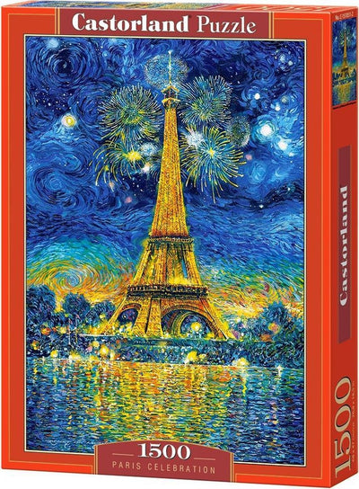 Castorland Paris Celebration – Puzzle – 1.500 Teile – Satin-Finish – perfekte Passform – europäische Qualität