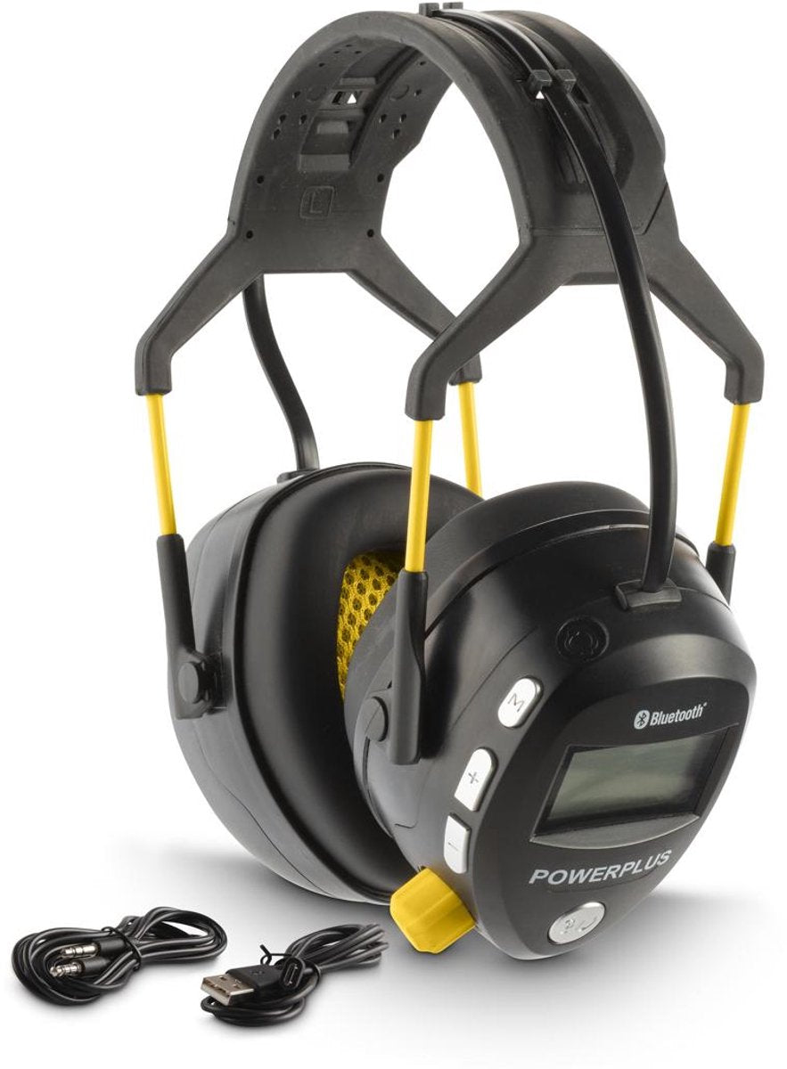 Powerplus Ohrenschützer – Gehörschutz POWX8060 Bluetooth und UKW-Radio