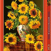Selecta Castorland Puzzle Sonnenblumen in einer Pfauenvase, 1000 Teile.