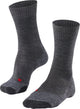 Falke TK2 Anti-Blister Wandersocken aus dickem Woll-Funktionsmaterial Herren Grau - Größe 39-41