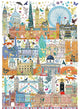 Gibsons – Skyline von London (von Josie Shenoy) – 1000 Teile 49 x 68 cm (B x H) – Puzzle für Erwachsene