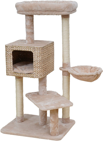 Ebi Kratzbaum Bogota Beige 58 x 48 x 114 cm - Katze