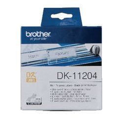 Etiketten Bruder dk11204 54x17mm weiß