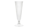 Papstar Weingläser pur 100ml klar Kunststoff 24 Stk - afbeelding 2