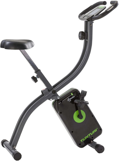 Tunturi Cardio Fit B20 X-Bike – Heimtrainer – Fitnessrad – Fahrradtrainer – klappbar – verstellbar – 8 Widerstandsstufen