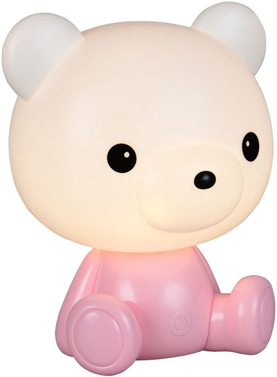 Rl lebe dein Licht Reality Cutie - Tischlampe - Baby- oder Kinderzimmer - rosa - inkl. 1x SMD 0,3 W - On Off Touch - RGB-Farbwechsler - USB-Anschluss