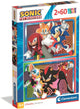 Clementoni - Puzzle - 2x60 Teile - Sonic - Puzzle für Kinder - ab 4 Jahren