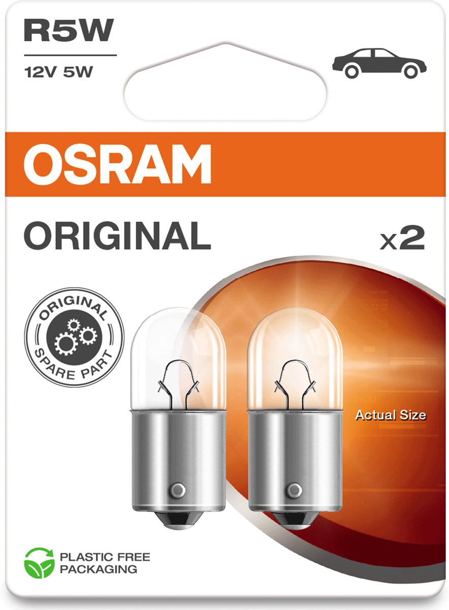 Osram r5w - 5w - ba15s - bl - 12v