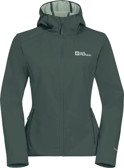 Jack Wolfskin Bornberg Hoody W Damen Outdoorjacke – Sagopalme