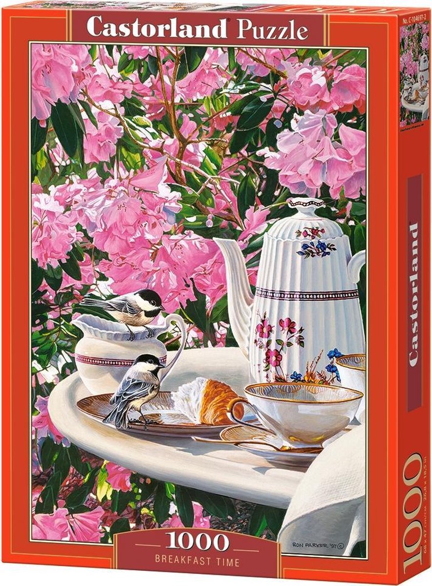 Castorland Frühstückszeit – Puzzle – 1.000 Teile – Satin-Finish – perfekte Passform – europäische Qualität