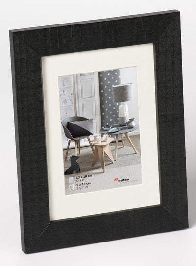 Walther Home - Holzrahmen - Fotogröße 13x18 cm - Schwarz