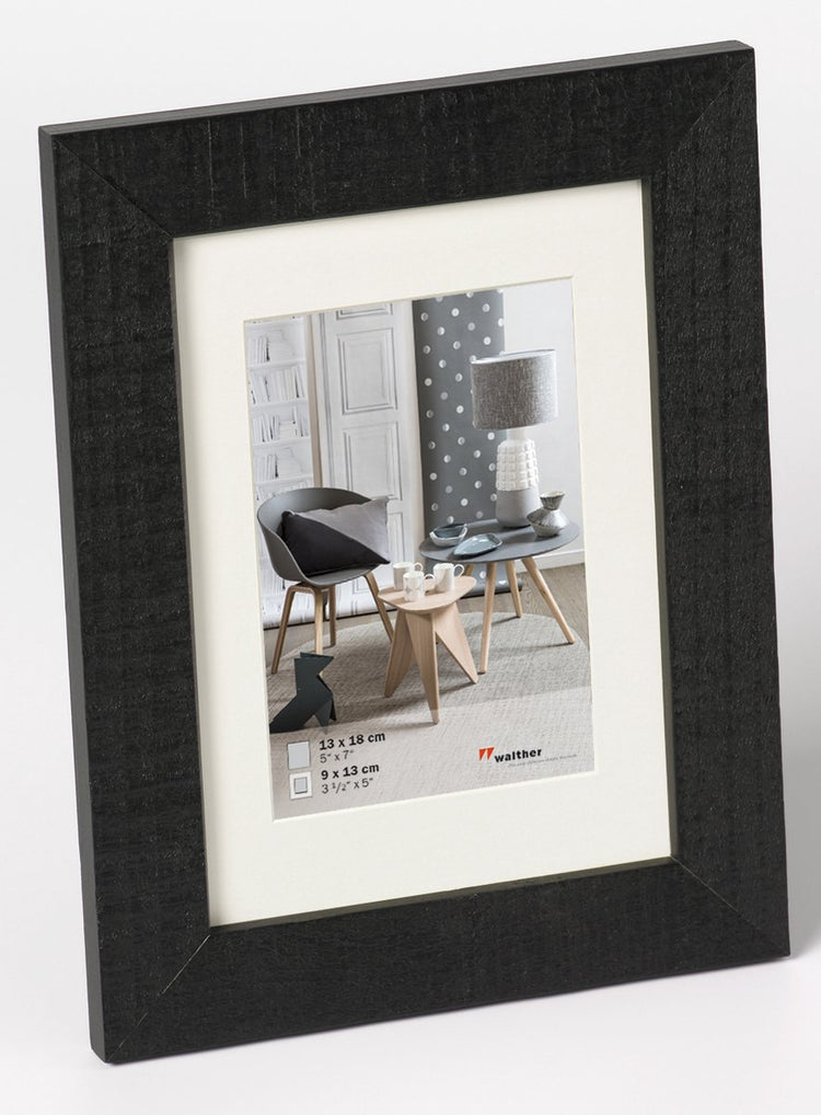 Walther Home - Holzrahmen - Fotogröße 13x18 cm - Schwarz
