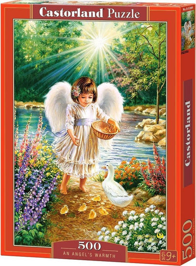 Castorland Die Wärme eines Engels – Puzzle – 500 Teile – Satin-Finish – perfekte Passform – europäische Qualität