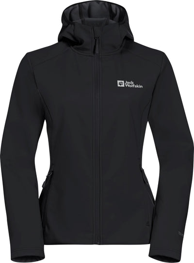 Jack Wolfskin Bornberg Hoody W Damen Outdoorjacke – Schwarz