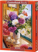 Castorland-Stillleben mit Hortensien – Puzzle – 1.000 Teile – Satin-Finish – perfekte Passform – europäische Qualität