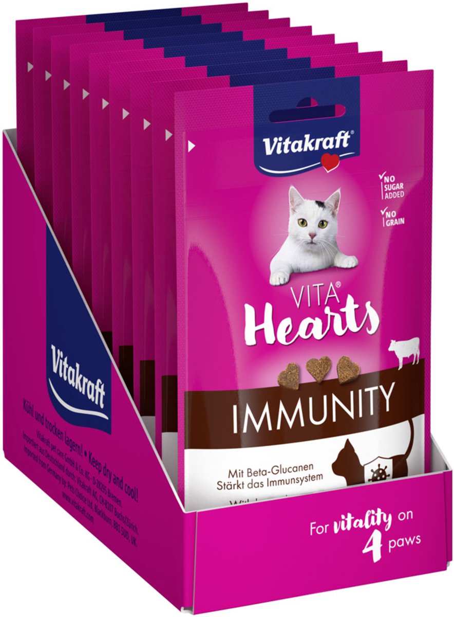 Vitakraft Herzen Immunität 9x40 Gramm