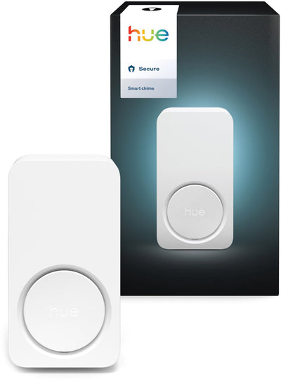 Hue Secure Smart Chime Plug-and-Play-Aktivierung akustischer Alarme funktioniert mit dem Ökosystem