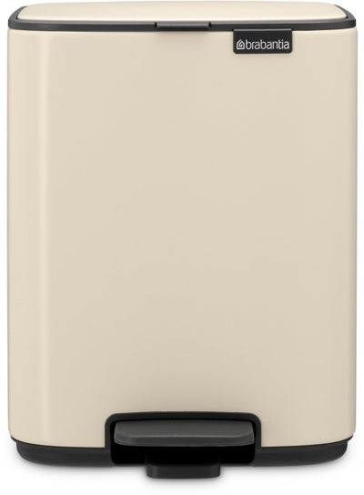 Brabantia Bo Treteimer – 7 Liter – Badezimmer – sanftes Beige