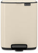 Brabantia Bo Treteimer – 7 Liter – Badezimmer – sanftes Beige