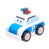 Wonderworld baut ein Polizeiauto. +1