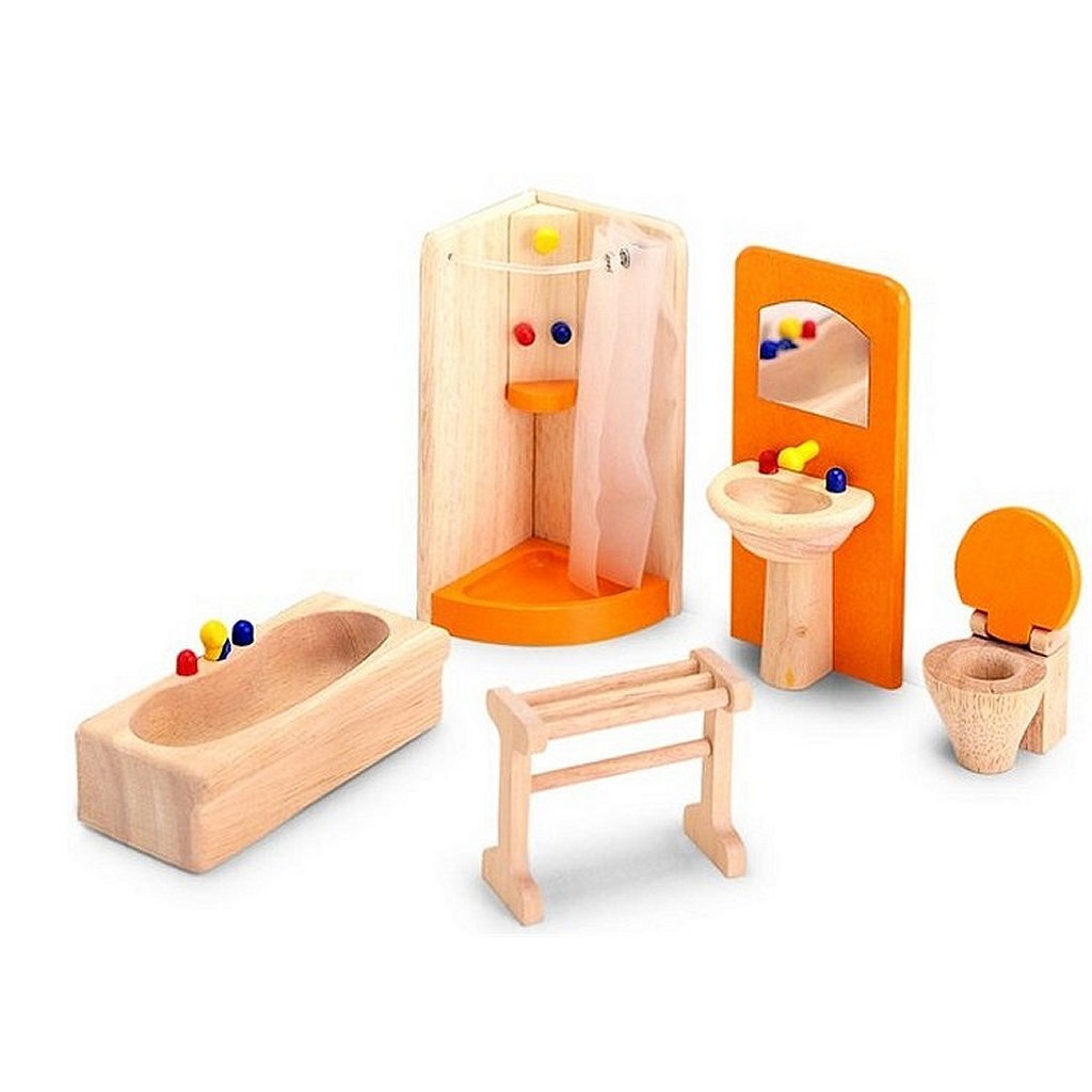 Pintoy Pintoy Badezimmer für Puppenhaus