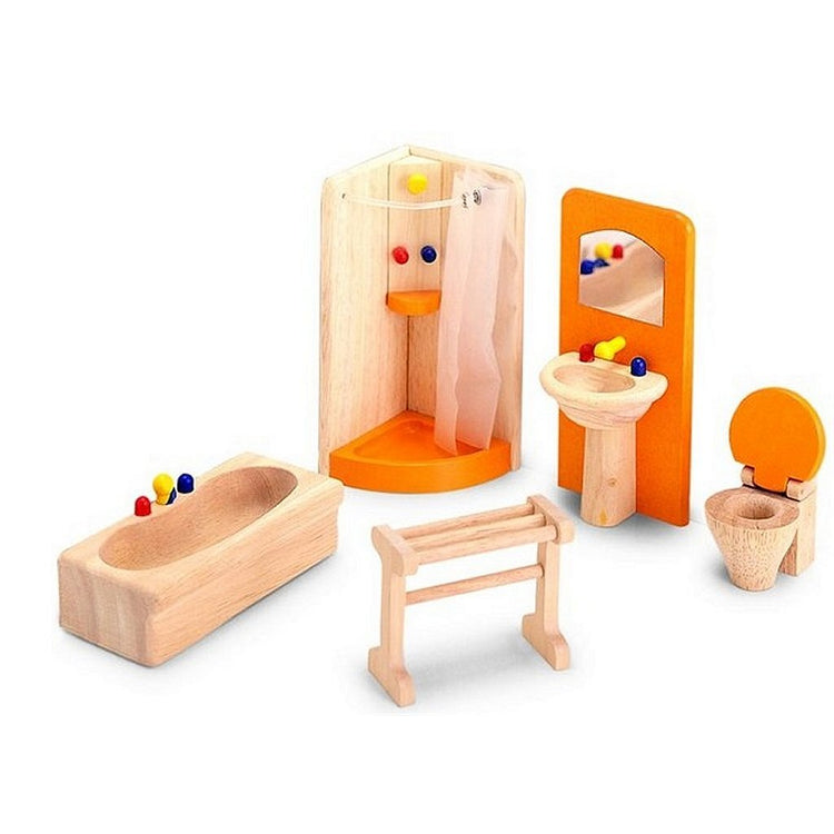 Pintoy Pintoy Badezimmer für Puppenhaus