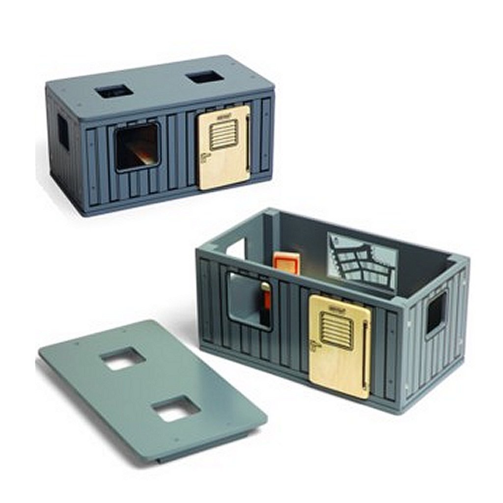 Pintoy Pintoy Bouwcontainer mit Büromöbeln