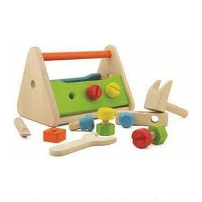 Pintoy Pintoy Holzwerkzeugkasten mit Inhalten