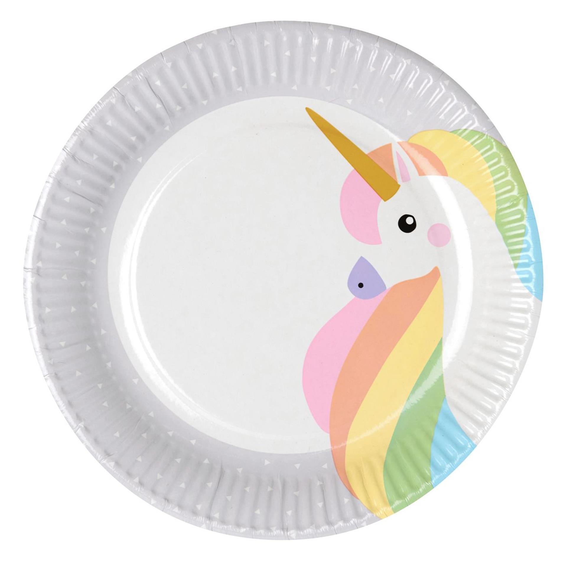 Papstar Teller Einhorn Pappe ø23cm 10 Stk