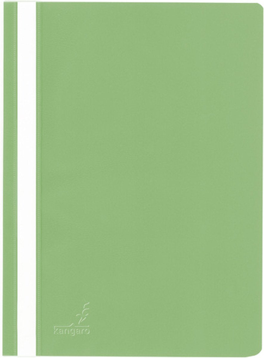 Kangaro Quick-Fix-Ordner – A4 – PP – grün – 25 Stück verkleinert – K-22037